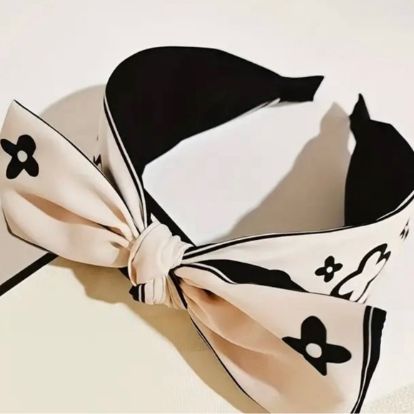 BN Bowknot Headband Wide Brimmed - Picture 2 of 4